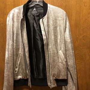Atmosphere Silver Bomber Jacket